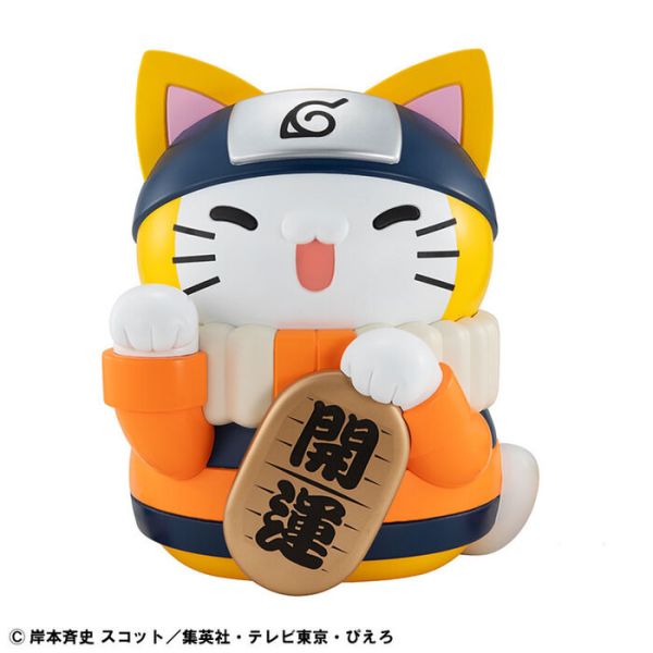MegaHouse M.C.P 火影忍者 火影忍者喵 喵影忍者 鳴人喵 特大招財貓 MegaHouse M.C.P 火影忍者 火影忍者喵 喵影忍者 鳴人喵 特大招財貓