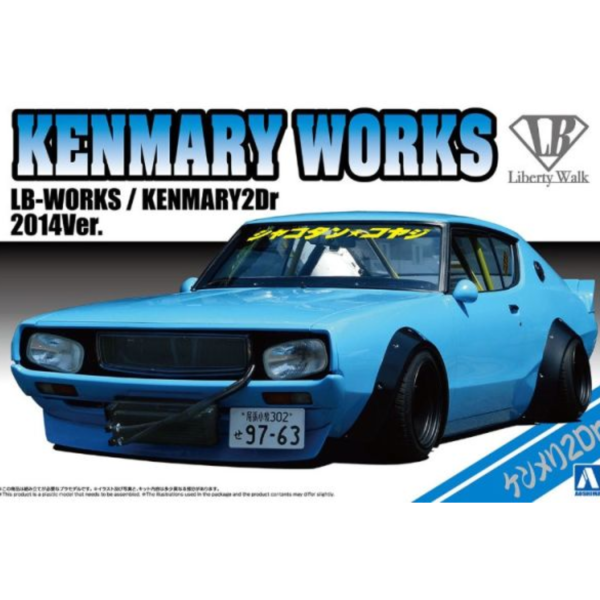 (預購) AOSHIMA 1/24 自由步行#6 LB Works Kenmeri 2Dr 2014Ver. 組裝模型 20251216 AOSHIMA 1/24 自由步行#6 LB Works Kenmeri 2Dr 2014Ver. 組裝模型