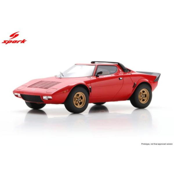 (預購) Spark 1/18 蘭吉雅 Lancia Stratos Street Car - Red 18S1121 20260824 Spark 1/18 蘭吉雅 Lancia Stratos Street Car - Red 18S1121