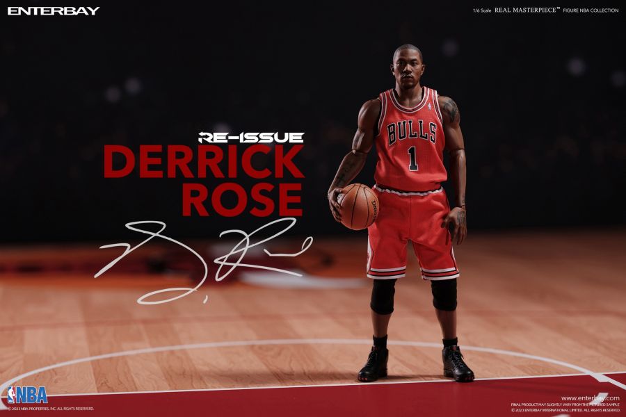 ENTERBAY 1/6 NBA系列 飆風玫瑰 德瑞克‧羅斯 Derrick Rose 芝加哥公牛隊 可動完成品 ENTERBAY 1/6 NBA系列 飆風玫瑰 德瑞克‧羅斯 Derrick Rose 芝加哥公牛隊 可動完成品