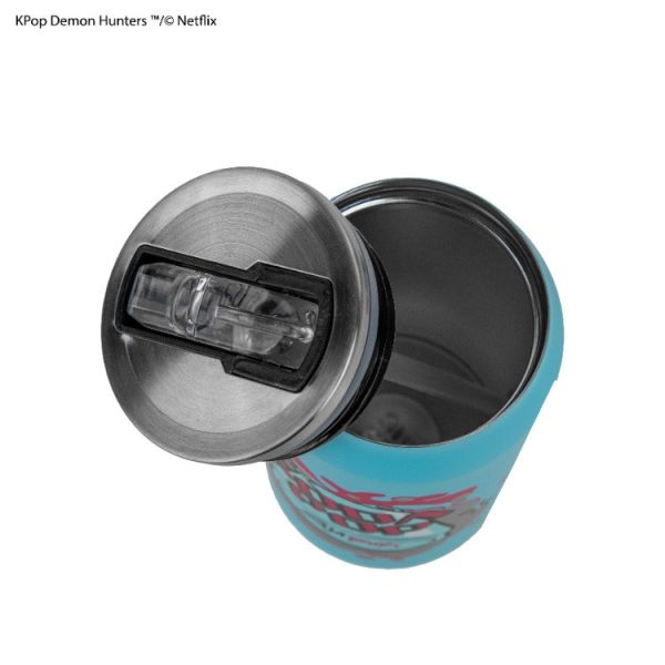 KPOP 獵魔女團 Demon Hunters  不鏽鋼 水瓶 M級 Saja Boys 男團 Soda Pop Can 飲料罐風格 400ml KPOP 獵魔女團 Demon Hunters  不鏽鋼 水瓶 M級 Saja Boys 男團 Soda Pop Can 飲料罐風格 400ml