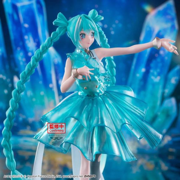 BP景品 初音未來 BP EVOLVE Clearluxe EmeraldGem 公仔 眼鏡牌 BANPRESTO 2511 BP景品 初音未來 BP EVOLVE Clearluxe EmeraldGem 公仔 眼鏡牌 BANPRESTO