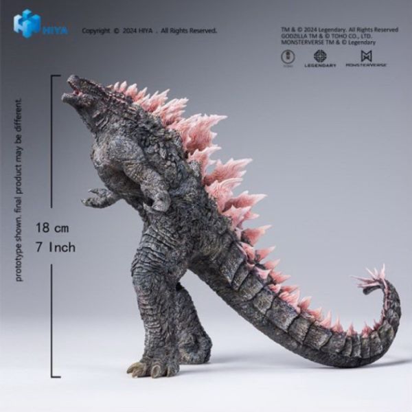 Hiya Toys 哥吉拉與金剛：新帝國 哥吉拉 進化版 已塗裝不可動完成品 Hiya Toys 哥吉拉與金剛：新帝國 哥吉拉 進化版 已塗裝不可動完成品