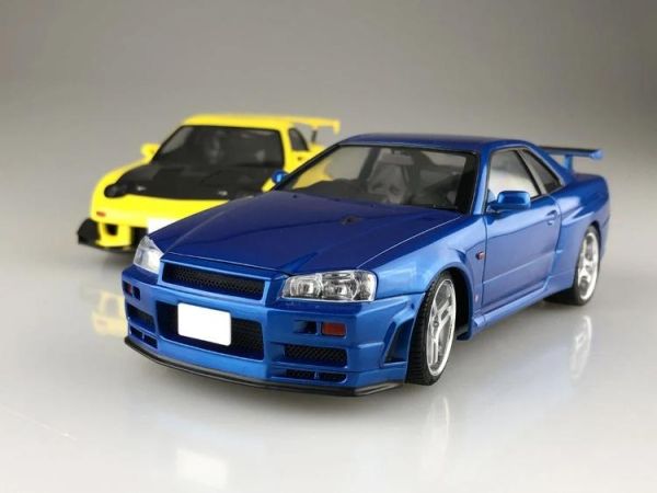 (預購) AOSHIMA 青島 1/24 頭文字D#9 星也好造 日產 Skyline GT-R BNE34 20260609 AOSHIMA 青島 1/24 頭文字D#9 星也好造 日產 Skyline GT-R BNE34