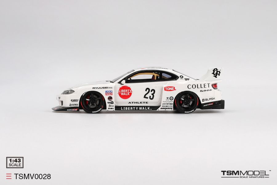 TSM MODEL 1/43 日產 Nissan LB-Super Silhouette S15 SILVIA ATHLETE TSMV0028 TSM MODEL 1/43 日產 Nissan LB-Super Silhouette S15 SILVIA ATHLETE TSMV0028