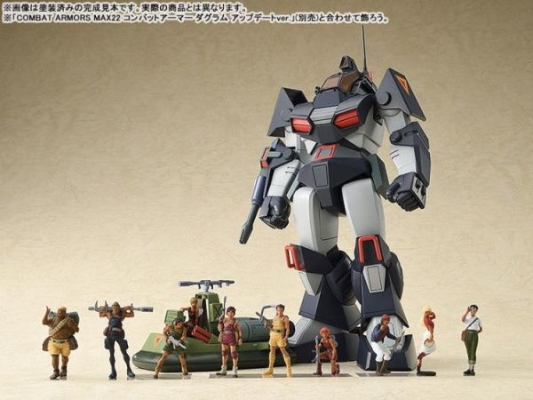 (預購) [再販] Good Smile COMBAT ARMORS MAX26 1/72 Scale 太陽之牙套組 組裝模型 20260628 [再販] Good Smile COMBAT ARMORS MAX26 1/72 Scale 太陽之牙套組 組裝模型