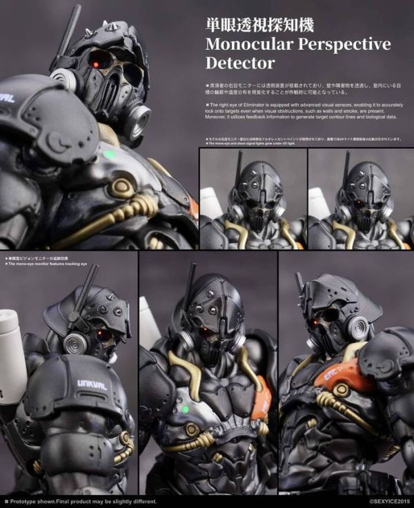 冰感工作室 1/12 蟲系列 盎克瓦爾人 泛用型 肅清者 單兵版 可動完成品 冰感工作室 1/12 蟲系列 盎克瓦爾人 泛用型 肅清者 單兵版 可動完成品