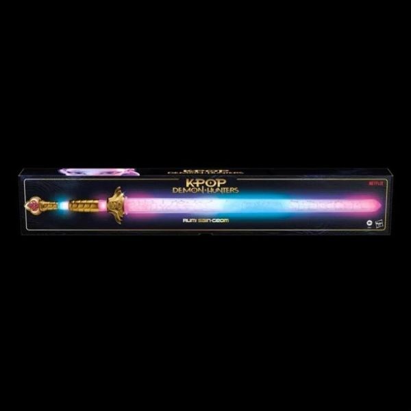 (預購) 限量 收藏版 HASBRO 孩之寶 KPop 獵魔女團 魯米的四寅劍 RUMI sain geom electronic sword 20260819 限量 收藏版 HASBRO 孩之寶 KPop 獵魔女團 魯米的四寅劍 RUMI sain geom electronic sword