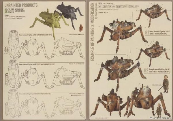 (預購) KAIYODO 海洋堂 1/35 ARTPLA Ma.K. GLADIATOR G1/G2 & Smile Eddie Amsel 組裝模型 AP049 20260510 KAIYODO 海洋堂 1/35 ARTPLA Ma.K. GLADIATOR G1/G2 & Smile Eddie Amsel 組裝模型 AP049
