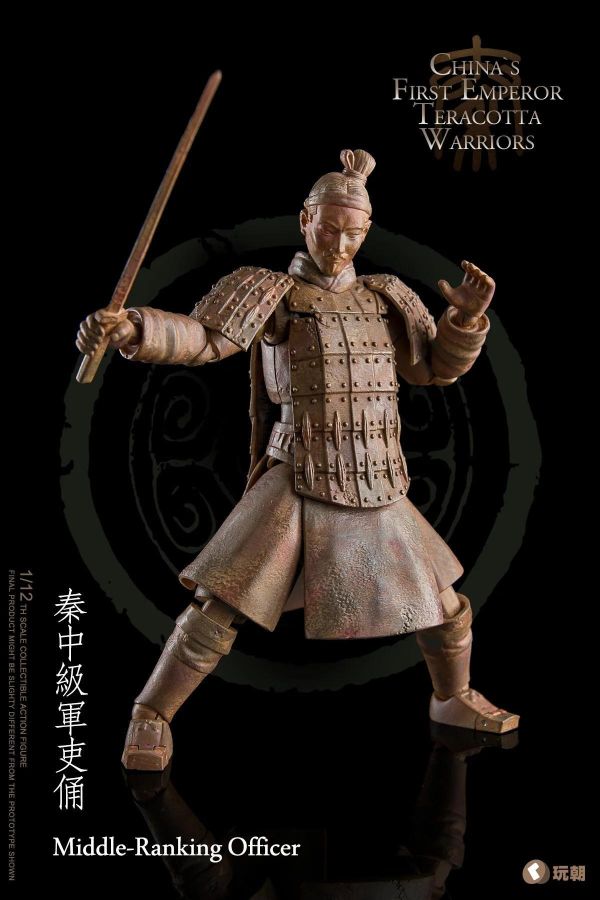 (預購) 玩朝玩具 1/12 掌心大秦 兵馬俑2.0 可動完成品 [標準/豪華版 (原色/灰色)] 分別販售 20261224 玩朝玩具 1/12 掌心大秦 兵馬俑2.0 可動完成品 [標準/豪華版 (原色/灰色)] 分別販售