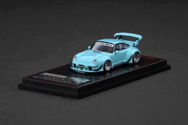 (預購) ignition model 1/64 保時捷 RWB 993 Blue Green 藍綠色 IG3872 (預購) ignition model 1/64 保時捷 RWB 993 Blue Green 藍綠色 IG3872
