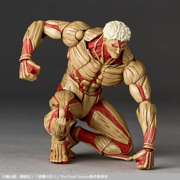 (預購) KAIYODO 海洋堂 Revoltech 驚奇山口式 進擊的巨人 鎧之巨人 萊納 2026版 可動完成品 NR101 20260510 KAIYODO 海洋堂 Revoltech 驚奇山口式 進擊的巨人 鎧之巨人 萊納 2026版 可動完成品 NR101
