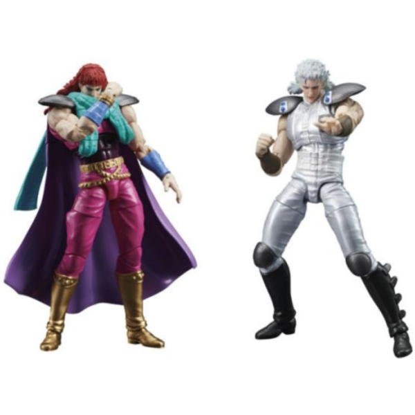 DIGACTION 北斗神拳 猶達&雷伊 白髮SET 可動完成品 DIGACTION 北斗神拳 猶達&雷伊 白髮SET 可動完成品