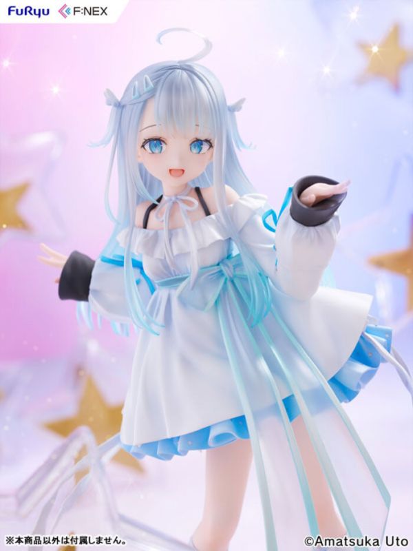 FURYU 1/7 F:NEX VTuber 天使兔跳 PVC完成品 FURYU 1/7 F:NEX VTuber 天使兔跳 PVC完成品