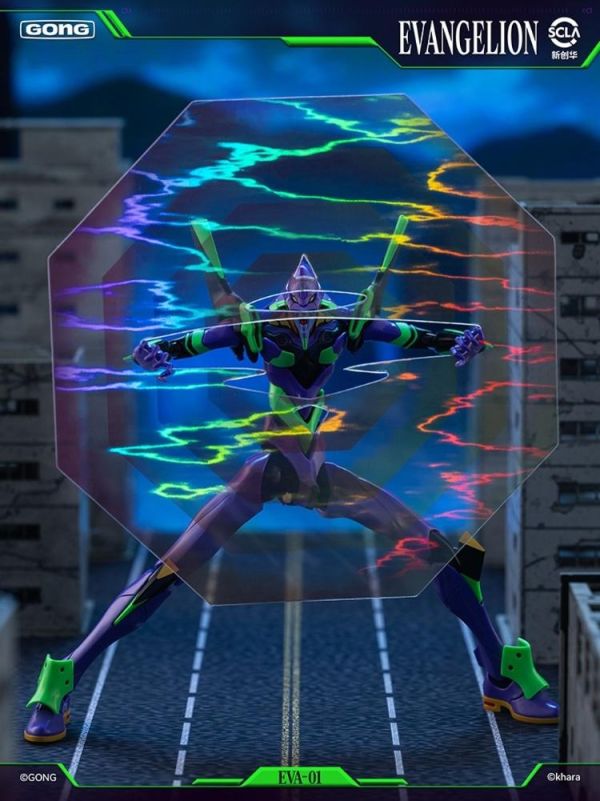 (預購) 共鳴Gong 新世紀福音戰士 初號機 可動完成品 20260428 共鳴Gong 新世紀福音戰士 初號機 可動完成品