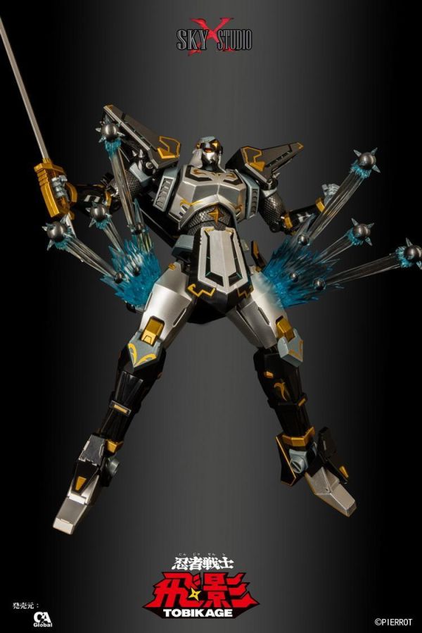 (預購) [再販] Sky x Studio SXD-16 忍者戰士 黑飛影 40週年限定版 可動完成品 20260917 [再販] Sky x Studio SXD-16 忍者戰士 黑飛影 40週年限定版 可動完成品