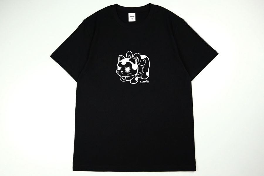 NEXTee KONEKO 單色KOMA 短袖T恤 白色＆黑色 NEXTee KONEKO 單色KOMA 短袖T恤 白色＆黑色