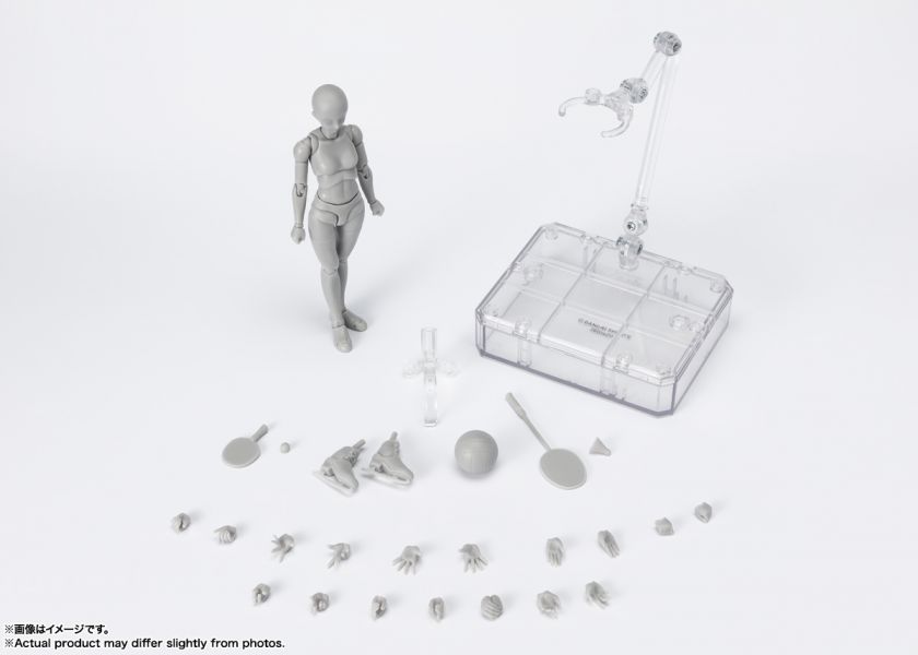 BANDAI S.H.Figuarts SHF 女性素體-Sports- Edition DX SET 灰色版 BANDAI,S.H.Figuarts,SHF,女性素體,Sports,Edition,DX SET,灰色版