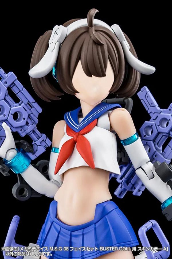 (預購) Kotobukiya 壽屋 女神裝置 M.S.G 08 臉部套組 BUSTER DOLL 膚色A 組裝模型 20260610 Kotobukiya 壽屋 女神裝置 M.S.G 08 臉部套組 BUSTER DOLL 膚色A 組裝模型