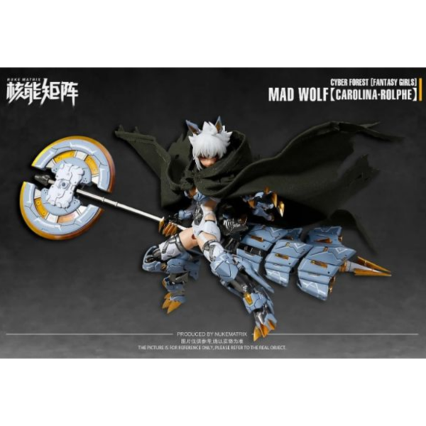 核能矩陣 FF0119 賽博森林 癲狼 機娘 組裝模型 核能矩陣 FF0119 賽博森林 癲狼 機娘 組裝模型