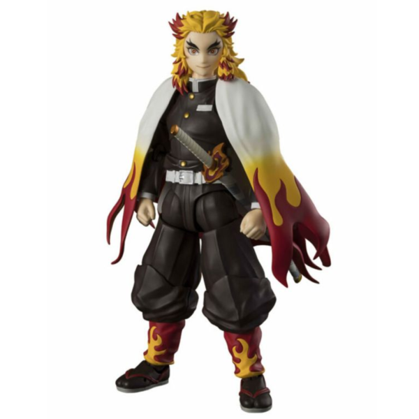BANDAI S.H.Figuarts SHF 鬼滅之刃 煉獄杏壽郎 可動完成品 BANDAI S.H.Figuarts SHF 鬼滅之刃 煉獄杏壽郎 可動完成品