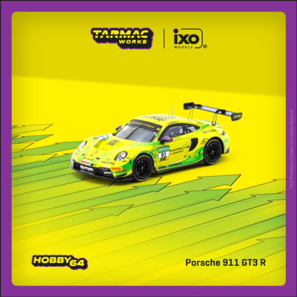 TARMAC WORKS 1/64 保時捷 Porsche 911 GT3 R DTM Champion 2023 T64-084-23DTM91 TARMAC WORKS 1/64 保時捷 Porsche 911 GT3 R DTM Champion 2023 T64-084-23DTM91