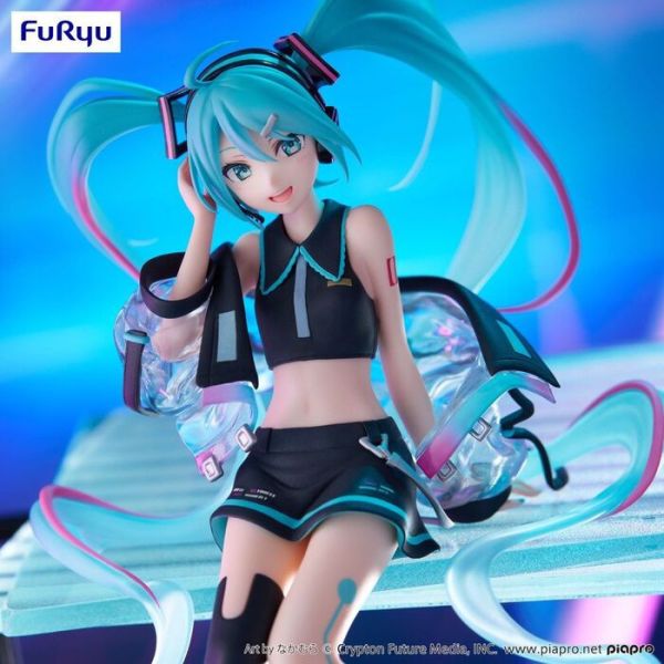 FURYU 景品 初音未來 Neon Cyber 初音 泡麵蓋公仔 FURYU 景品 初音未來 Neon Cyber 初音 泡麵蓋公仔