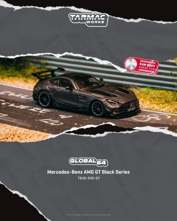 (預購) TARMAC 1/64 賓士 Mercedes-Benz AMG GT Black Series Grey T64G-042-GY 20251219 TARMAC 1/64 賓士 Mercedes-Benz AMG GT Black Series Grey T64G-042-GY