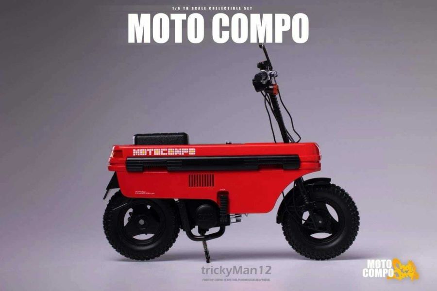 TrickyMan12 1/6 HONDA MOTO COMPO trunk bike CITY後車廂折疊機車 20x18公分 三色 分別販售 TrickyMan12 1/6 HONDA MOTO COMPO trunk bike CITY後車廂折疊機車 20x18公分 三色 分別販售