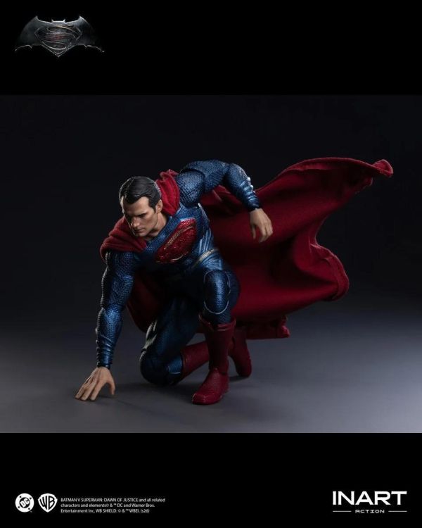 (預購) INART 1/12 蝙蝠俠大戰超人:正義黎明 超人Hg M0005 可動完成品 20261001 INART 1/12 蝙蝠俠大戰超人:正義黎明 超人Hg M0005 可動完成品