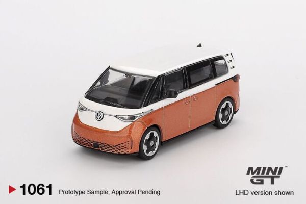 MINIGT 1/64 福斯 Volkswagen ID.Buzz Candy White Energetic Orange MGT01061-L MINIGT 1/64 福斯 Volkswagen ID.Buzz Candy White Energetic Orange MGT01061-L