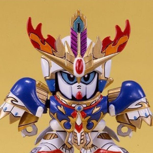 BANDAI SD鋼彈 CB戰士 02 灼騎士 F91 組裝模型 BANDAI SD鋼彈 CB戰士 02 灼騎士 F91 組裝模型