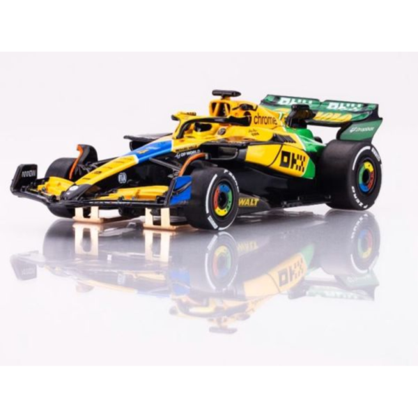 (預購) AFX Mega-G+ 1/64 McLaren MCL38 #4 西拿致敬版 2024摩納哥GP HO電刷賽車 22120 20260813 AFX Mega-G+ 1/64 McLaren MCL38 #4 西拿致敬版 2024摩納哥GP HO電刷賽車 22120