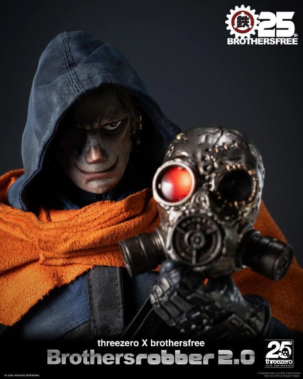 (預購) threezero 1/6 鐵人兄弟 盜俠 2.0 經典普通版 33.6cm 3Z10746W0 可動完成品 20260906 threezero 1/6 鐵人兄弟 盜俠 2.0 經典普通版 33.6cm 3Z10746W0 可動完成品