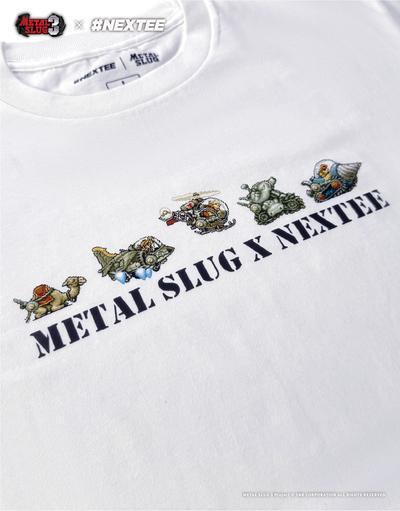NEXTee 合金彈頭MetalSlug Vehicle 短袖T恤 黑&白 NEXTee 合金彈頭MetalSlug Vehicle 短袖T恤 黑&白
