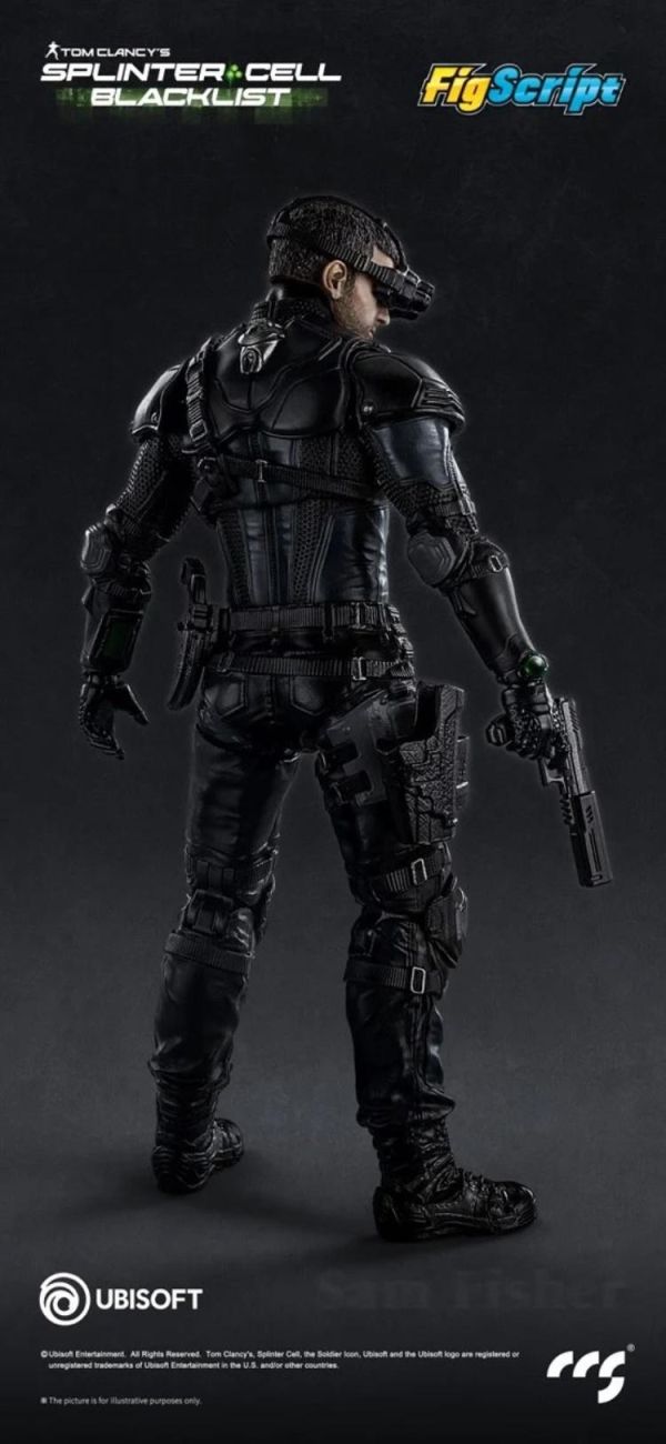 (預購) CCSTOYS 縱橫諜海 山姆·費雪 可動完成品 20260531 CCSTOYS 縱橫諜海 山姆·費雪 可動完成品