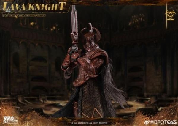 (預購) Brotoys 1/12 熔岩騎士 GB004 可動完成品 20260319 Brotoys 1/12 熔岩騎士 GB004 可動完成品