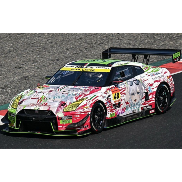 SPARK 1/64 日產 Datsumou K's Frontier GO & FUN NekoNeko GT-R NILZZ RACING No.48 GT300 SUPER GT 2025 T. Ida - Y. Shibata 64SGT25048 SPARK 1/64 日產 Datsumou K's Frontier GO & FUN NekoNeko GT-R NILZZ RACING No.48 GT300 SUPER GT 2025 T. Ida - Y. Shibata 64SGT25048