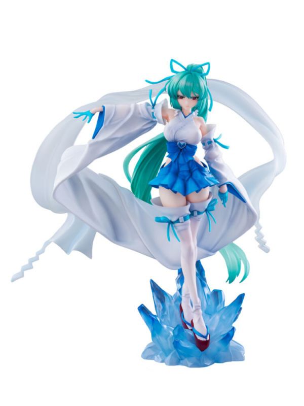 (預購) [18禁商品] WING 1/7 夢想成為魔法少女 瑪吉雅碧藍 薄冰巫女 PVC完成品 (預購) [18禁商品] WING 1/7 夢想成為魔法少女 瑪吉雅碧藍 薄冰巫女 PVC完成品