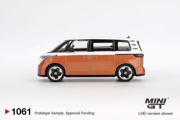 MINIGT 1/64 福斯 Volkswagen ID.Buzz Candy White Energetic Orange MGT01061-L MINIGT 1/64 福斯 Volkswagen ID.Buzz Candy White Energetic Orange MGT01061-L