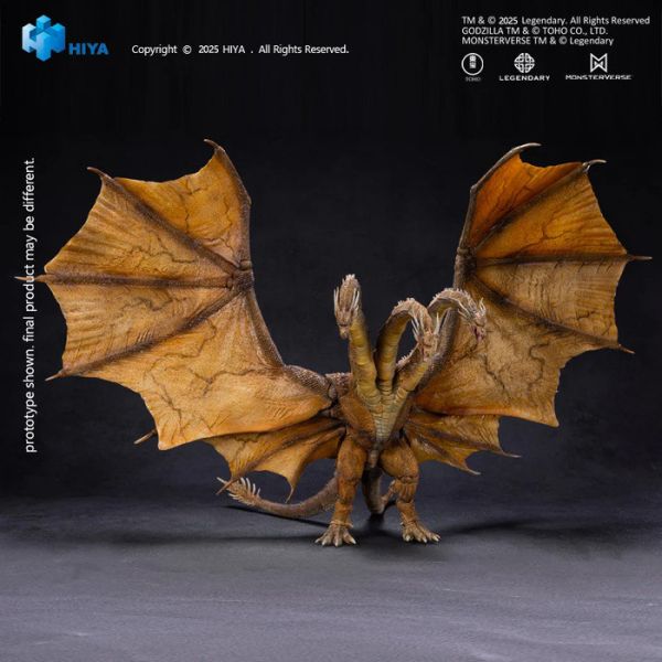 HIYA EXQUISITE BASIC SERIES 無比例 35CM 哥吉拉 怪獸之王 王者基多拉 2.0 可動完成品 HIYA EXQUISITE BASIC SERIES 無比例 35CM 哥吉拉 怪獸之王 王者基多拉 2.0 可動完成品