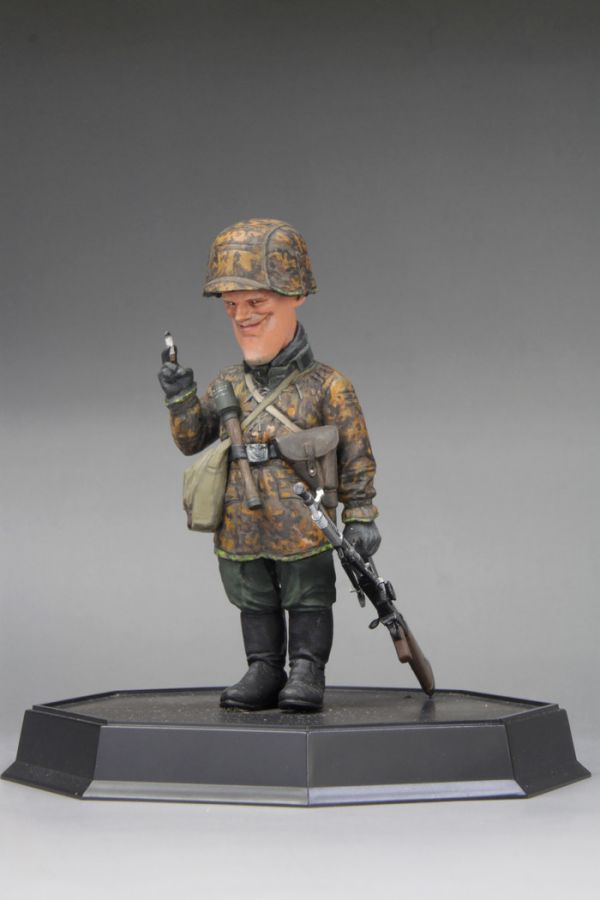 Finemolds 1/12 鳥山明設計 德國武裝親衛隊士兵 魯道夫突擊兵/ZB-26式輕機槍 FT1 組裝模型 Finemolds 1/12 鳥山明設計 德國武裝親衛隊士兵 魯道夫突擊兵/ZB-26式輕機槍 FT1 組裝模型