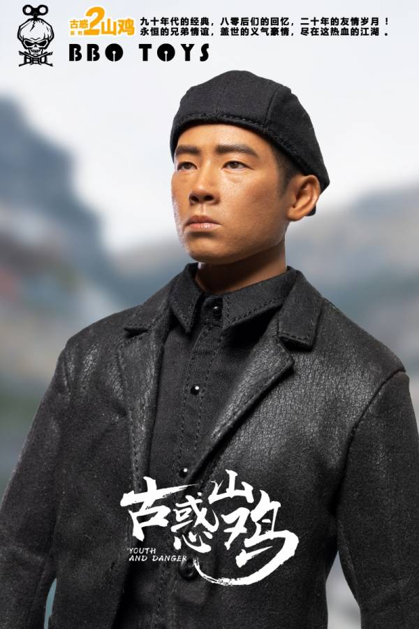 BBOTOYS 1/6 古惑系列 山雞 小春 GHZ02 雙頭雕雙素體 可動公仔 BBOTOYS,1/6,古惑系列,山雞,陳小春,GHZ02