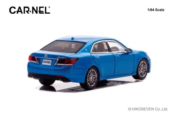 CAR-NEL 1/64 豐田皇冠 Toyota CROWN Athlete S日本車色選配版 2015天空 金屬藍 CN640045 CAR-NEL 1/64 豐田皇冠 Toyota CROWN Athlete S日本車色選配版 2015天空 金屬藍 CN640045