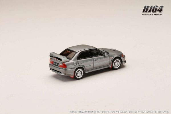 Hobby JAPAN 1/64 三菱 MITSUBISHI LANCER GSR EVOLUTION 5 (CP9A) 1998 with Mud flap 白金灰改裝版 HJ642032AGM Hobby JAPAN 1/64 三菱 MITSUBISHI LANCER GSR EVOLUTION 5 (CP9A) 1998 with Mud flap 白金灰改裝版 HJ642032AGM