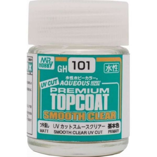 GSI 郡氏 水性漆 GH-101 消光透明Premium表面處理漆 抗UV 18ml GSI,郡氏,水性漆,GH-101,消光透明,Premium,表面處理漆,18ml,