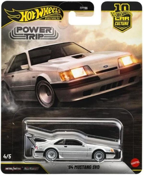 (預購) Hot Wheels風火輪 JKF31-9866 汽車文化 Power Trip "84 福特 Mustang SVO 20260510 Hot Wheels風火輪 JKF31-9866 汽車文化 Power Trip "84 福特 Mustang SVO