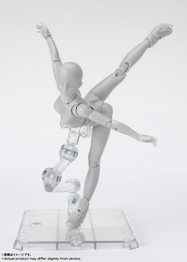 BANDAI S.H.Figuarts SHF 女性素體-Sports- Edition DX SET 灰色版 BANDAI,S.H.Figuarts,SHF,女性素體,Sports,Edition,DX SET,灰色版
