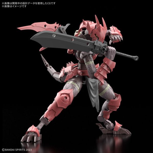BANDAI 30MF 015 組裝奇幻輕作戰 龍人騎士 組裝模型 BANDAI 30MF 015 組裝奇幻輕作戰 龍人騎士 組裝模型