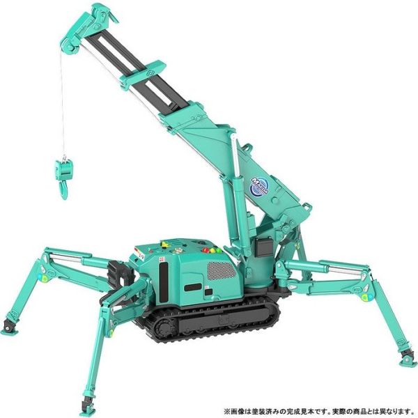 [再販] Good Smile 1/20 MODEROID 前田製作所 蜘蛛吊車（綠色）組裝模型 [再販] Good Smile 1/20 MODEROID 前田製作所 蜘蛛吊車（綠色）組裝模型